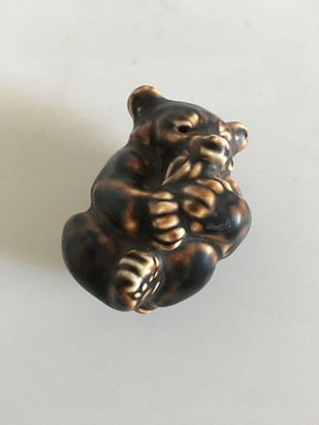 Royal Copenhagen Stentøjsfigur Brun Bjørneunge No. 21434