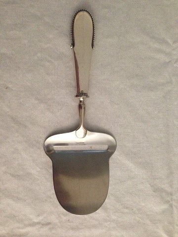 Georg Jensen Silver Beaded Cheese slicer from 1928