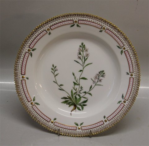 Kongelig Dansk Porcelæn Flora Danica 20-3549 Middagstallerken 25 cm,  Gardamina petraea L 1959 (624)