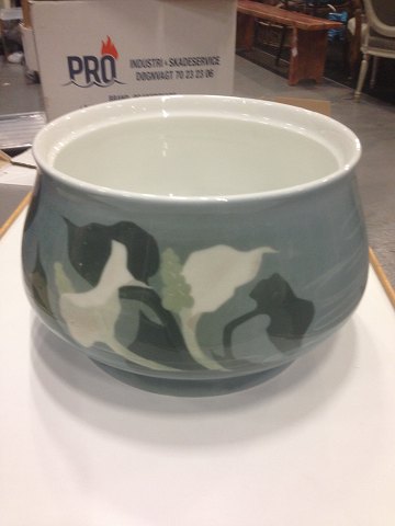 Royal Copenhagen Art Nouveau Unika Art Nouveau Vase af Oppermann fra 1892 No 3206