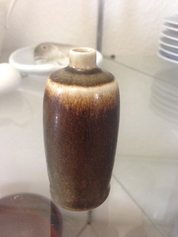 Royal Copenhagen Miniature Stoneware vase by Nils Thorsson with Harepels Glaze No 21393