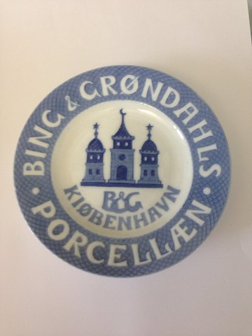 Bing og Grøndahl Forhandler Platte skilt tidlig