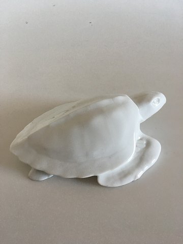 Royal Copenhagen Art Nouveau havskildpadde med glasur af Valdemar Engelhart No H886