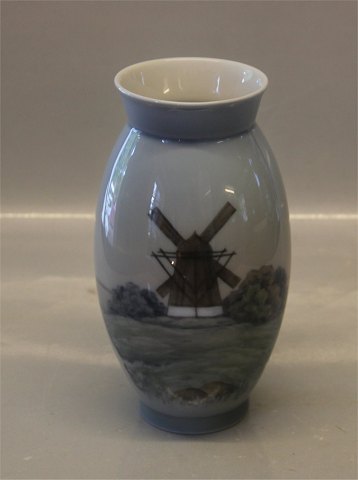 Bing & Grøndahl B&G 8682-420 (695-5420) Vase Vindmøll 19 cm