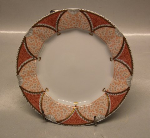 Terrakotta  615 Kagetallerken 15.7 cm (8553) Kongelig Dansk Porcelæn Fairy Tale 
(Eventyr)
