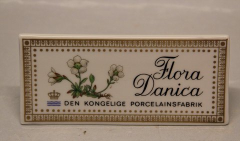 Kongelig Dansk Porcelæn Flora Danica Handler skilt