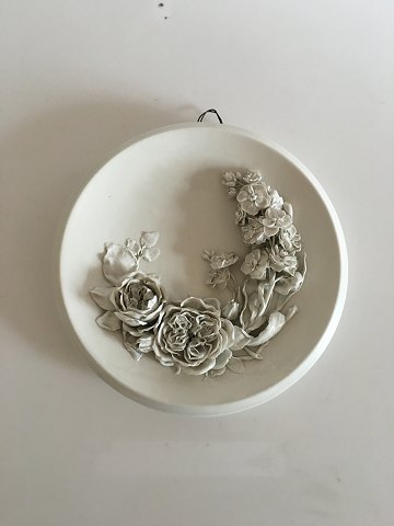 Royal Copenhagen Unika Fad af Lydia Weng (Bie) fra 1907 Fasangaarden (Frederiksberg Have)