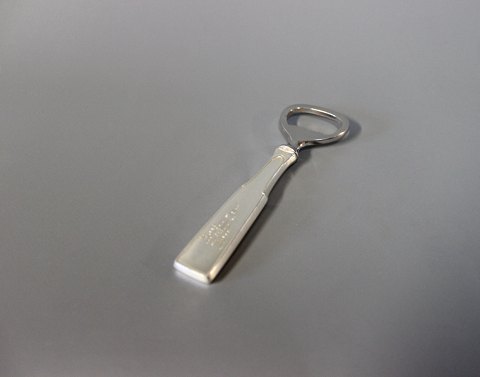 Bottle opener, Hans Hansen - inheritance silver no. 2, hallmarked silver.5000m2 showroom.