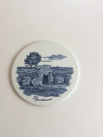 Royal Copenhagen Tranquebar, Blue Faience Trivet No 1403