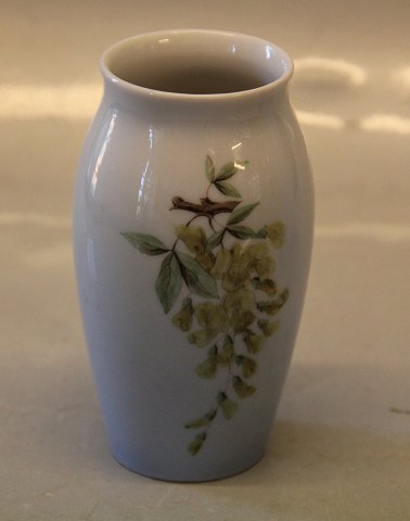 B&G Porcelain B&G 62-255 Vase Laburnum golden chain or golden rain ca 12 cm
