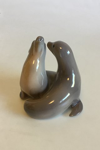 Royal Copenhagen Figurine of Sea Lions No. 2519