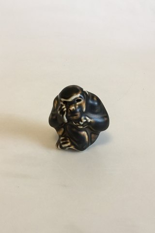Royal Copenhagen Stoneware Figurine of Monkey No. 20218