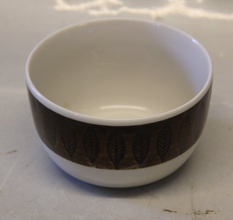 141 Sukkerskål 5,5 x 9 cm Brun Koka fra Rörstrand i Sverige. Design Hertha Bengtson, 1956. 