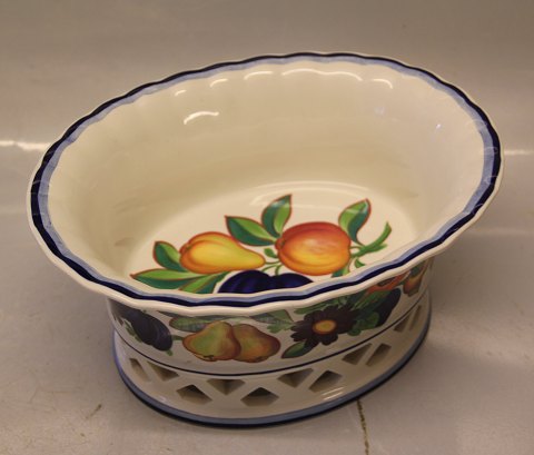 690 Oval Fruit basket 12 x 24 x 19 cm Bowl (1739690) Golden Summer Royal Copenhagen Faience