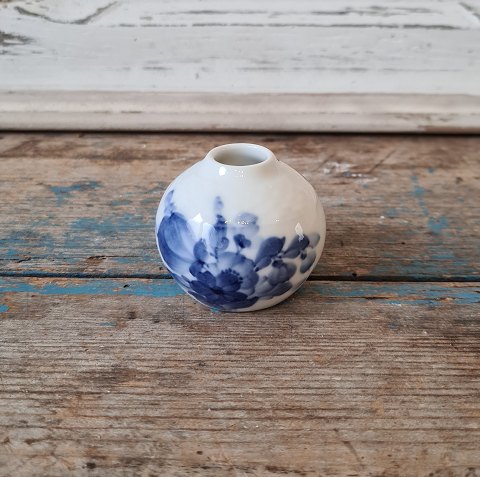 Royal Copenhagen Braided Blue Flower rare vase / card holder no. 8176