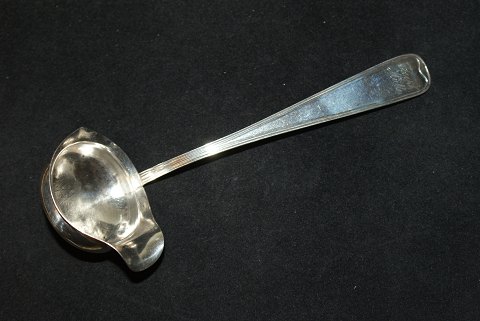 Cream spoon From 1868 Old Plain SilverGrade 13 1/4Length 15.5 cm.