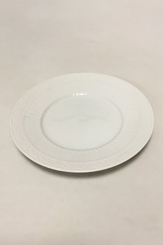 Royal Copenhagen White Fan Lunch Plate No. 11520
