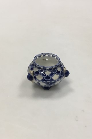 Royal Copenhagen Musselmalet Helblonde Vase med Snegle No 1045