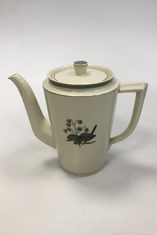 Royal Copenhagen Quaking Grass Coffee Pot No 884/9533. Measures 19 cm (7 31/64 in).