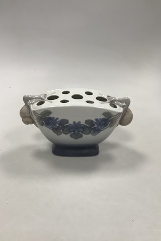Royal Copenhagen Art Nouveau Jardiniere with snails No 1349 / 770