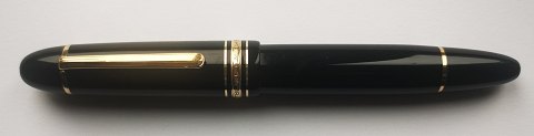 Black Montblanc Meisterstück 149 fountain pen. FYLDEPENNE KØBES OG SÆLGES KØB OG SALG FYLDEPEN