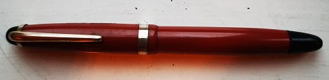 Coral red Montblanc foutainpen no. 212 KØBER GAMLE FYLDEPENNE FYLDEPEN RØD, SORT ELLER ANDRE FARVER - defekte fyldepenne købes også