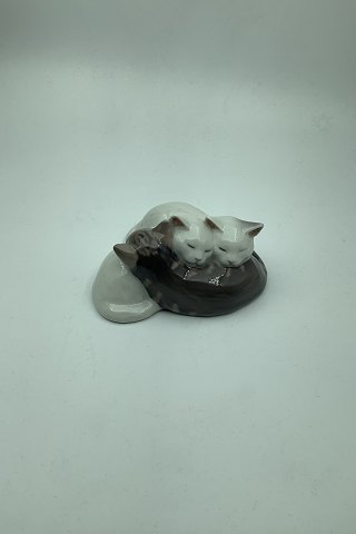 Royal Copenhagen Figurine of 3 Cats No. 304