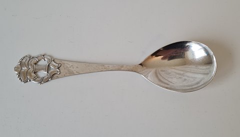 Handmade silver serving spoon from 1933 - 22 cm.