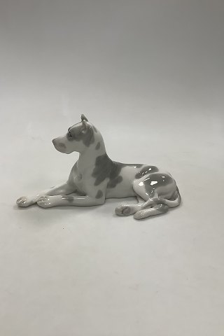 Lomonosov Porcelænsfigur Great Dane Russisk