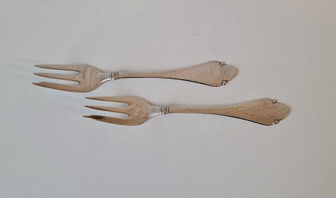 Bernstorff cake fork in silver