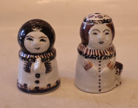 Aluminia Salt & Pepper Doreen Middelboe Royal Copenhagen faience
