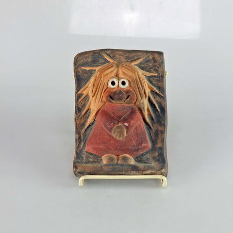 Henning Knudsen reliefTroldepige