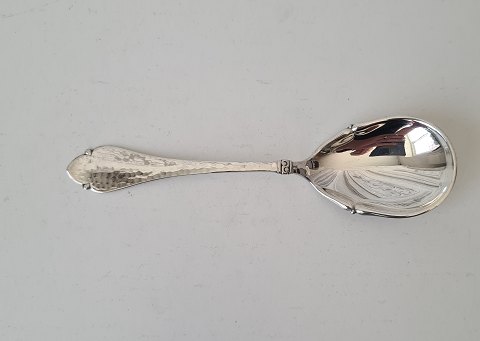 Bernstorff small serving spoon in silver 15.3 cm.