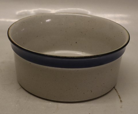 Bowl 7.5 x 18 cm Christine Blue and Grey  Stoneware Danish Art Pottery Knabstrup