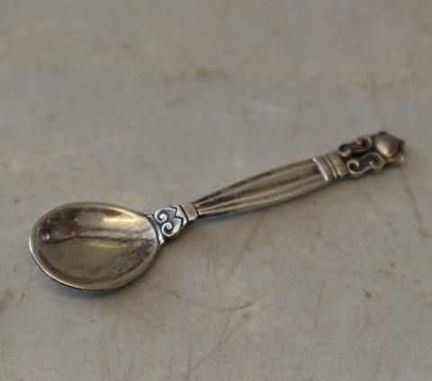Acorn Salt Spoon 6 cmGeorg Jensen Sterling Silver