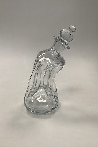 Holmegaard / Kastrup Glassworks Kluk Kluk Decanter in Glass with Crown Shaped Bottle Lid