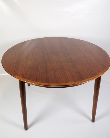 Round Dining Table With Extension Leaves - Rosewood - Arne Vodder - Sibast 
Furniture - 1960s
Great condition
