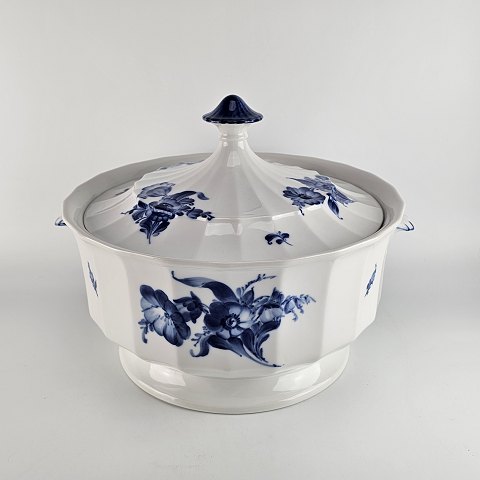 RC Blå blomst kantet