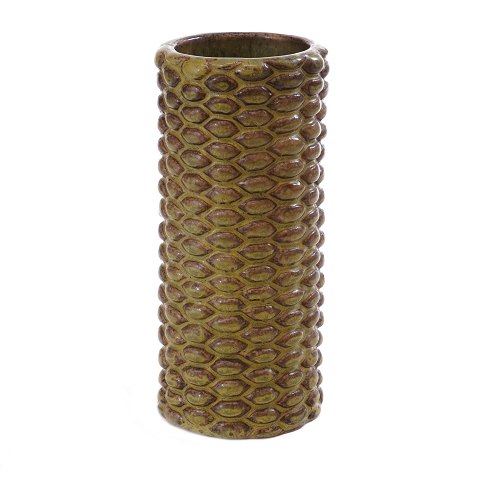 Salto solfatara glazed stoneware vase 20670 signed 
SALTO. H: 20,5cm