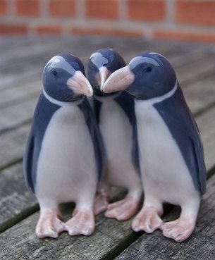 item no: f-Kgl. 1284 3 pingviner