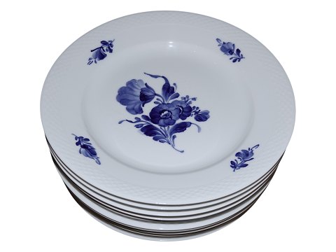 Blue Flower BraidedLarge dinner plate 25.5 cm. #8097