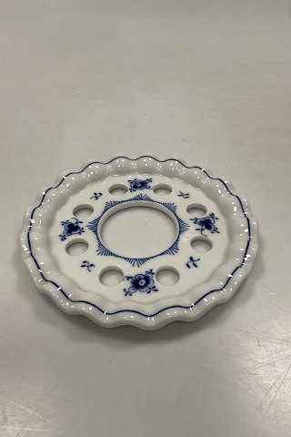 Royal Copenhagen Musselmalet Riflet rist til Fyrfadsvarmer No. 9787