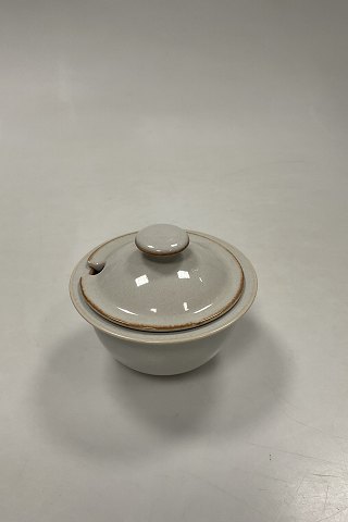 Bing og Grøndahl Glaseret Stentøj Coppelia Sennepskrukke No. 552