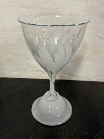 Per Lütken: Vintergæk glas fra Holmegaard