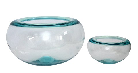 Søgrøn/blå Provence skåle, Holmegaard