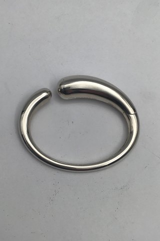 Georg Jensen Sterling Sølv Armring  Mercy (Hængslet) No. 634 B