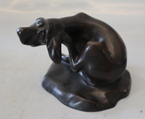 Bronze - Blodhundehvalp Pedro Jean René Gauguin