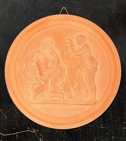 P. Ipsen platte af Thorvaldsen: Nemesis & Jupitar
