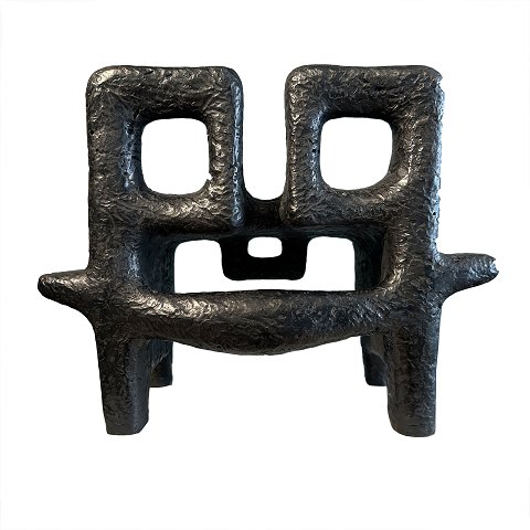 Sonja Ferlov skulptur. Sonja Ferlov Mancoba, 
1911-84, medlem af CoBra-bevægelsen, skulptur 
"Vogtere af Vores Arv" (Guardians of our 
Inheritance) 1973 udført i bronze. Signeret SFM 
6/6. H: 31cm. B: 39cm. D: 25cm