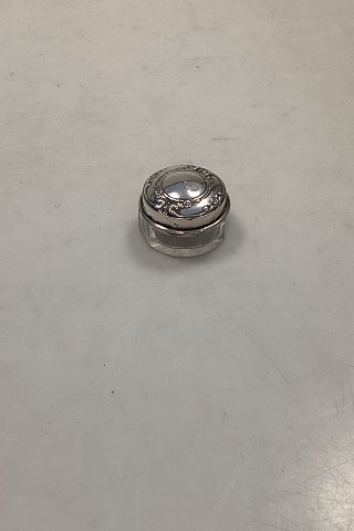 Hans Jensen Pill Box with Silver Lid